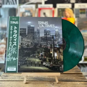 Travis L.A. Times Vinyl LP Signed Green Marble Assai Obi Edition 2024