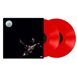 Travis Scott Utopia Vinyl LP Indies Exclusive Opaque Red Colour 2023