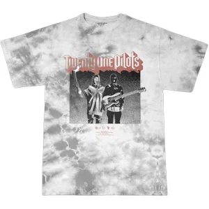 Twenty One Pilots Torch Bearers Wash Grey & White XX-Large T-Shirt