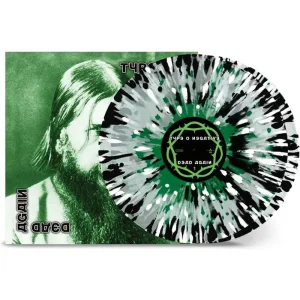 Type O Negative Dead Again Vinyl LP Clear Green White & Black Splatter Colour 2024