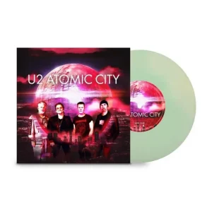 U2 Atomic City Photoluminescent 7″ Vinyl Single Transparent Colour 2023