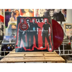 U2 How to Re-Assemble an Atomic Bomb Vinyl LP Black & Red Colour Black Friday 2024