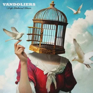 Vandoliers Life Behind Bars Vinyl LP Indies White with Blue Splatter Colour 2025