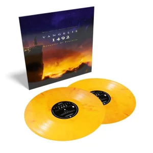 Vangelis 1492: Conquest Of Paradise Vinyl LP Yellow Flame Colour Due Out 29/08/25