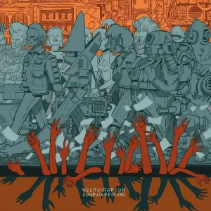 Velociraptor Computer Future Vinyl LP Orange Colour 2024