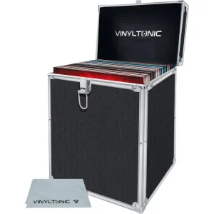 Vinyl Tonic Black 12″ LP Storage Case