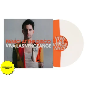 Viva Las Vengeance Tangerine/White Half/Half Vinyl