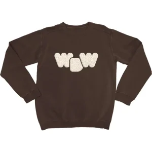 WDW Crewneck Dark Brown Limited Quantity