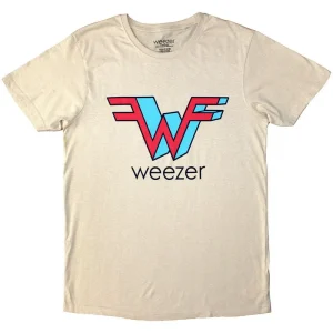 Weezer Sand Colour Small T-Shirt