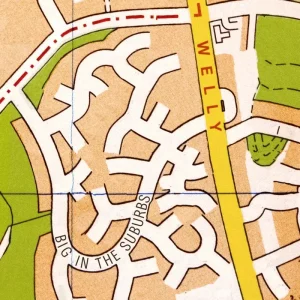 Welly Big In The Suburbs Vinyl LP Roundabout Blue Colour 2025