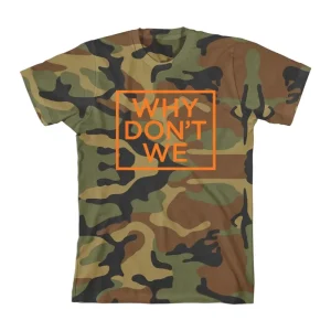 Why Dont We Camo T-Shirt (Orange)