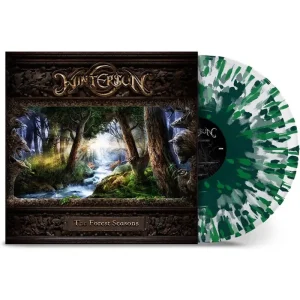 Wintersun The Forest Seasons Vinyl LP Clear Green Splatter Colour 2024