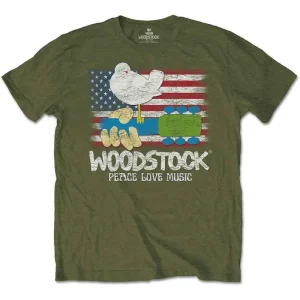 Woodstock Flag Military Green XX-Large T-Shirt