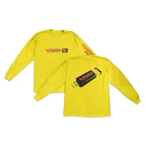 Yellow Tech Long Sleeve TShirt